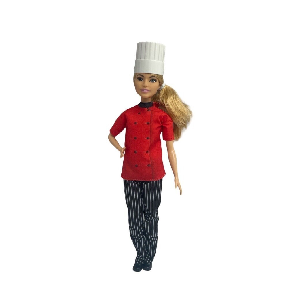 Barbie Chef Career You Can Be Anything Doll 11” Mattel